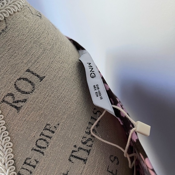 Mango wrap longsleeve floral top - Picture 4 of 7